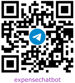 Telegram QR code for ExpenseChatBot